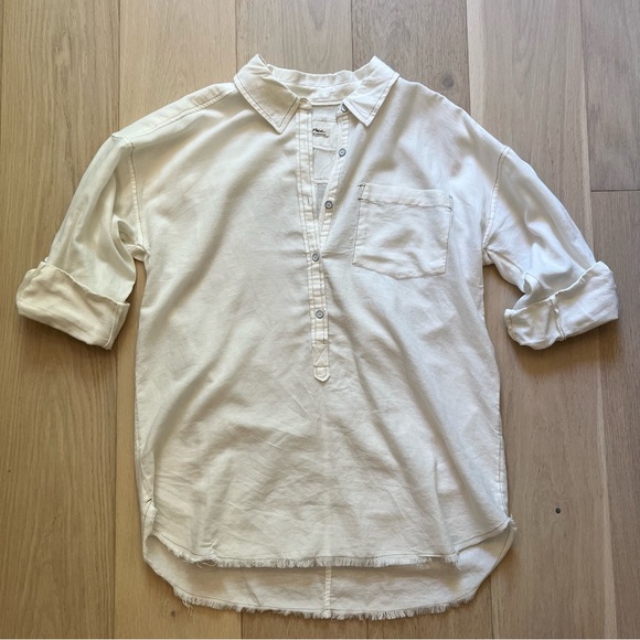 We The Free Smock Oxford Shirt - Picture 4 of 7